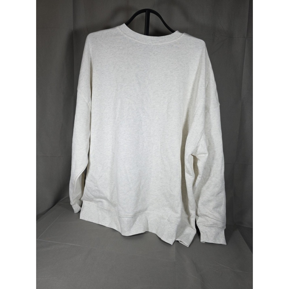 New‎ Women's Size XXL Crew Neck Sweatshirt, Oversized, Heather Gray, Wild Fable - Picture 3 of 3